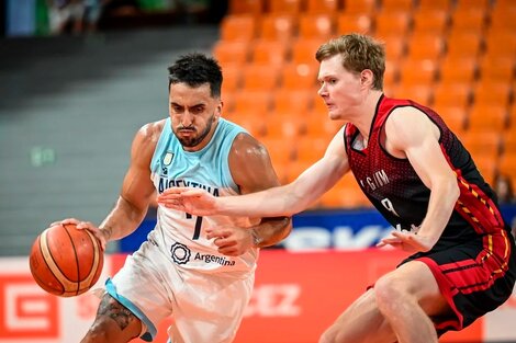 Campazzo fue la figura de la Selección Argentina (Fuente: Prensa CAB)