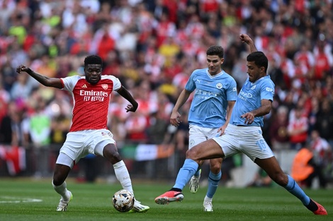 El City de Julián Álvarez perdió la final de la Community Shield