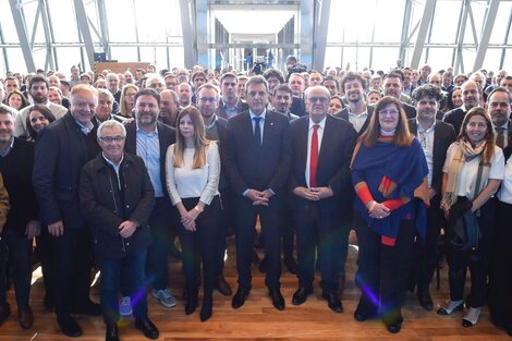 El ministro candidato en una de las actividades en el CCK (Fuente: NA)