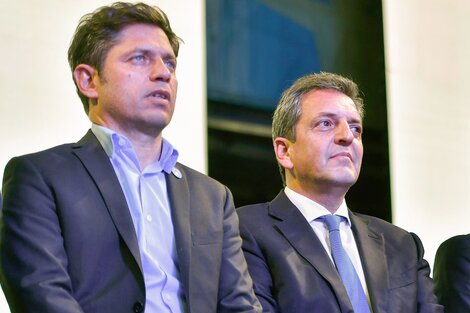 Axel Kicillof y Sergio Massa