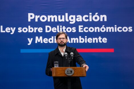 Gabriel Boric va retomando la iniciativa política. (Fuente: EFE)