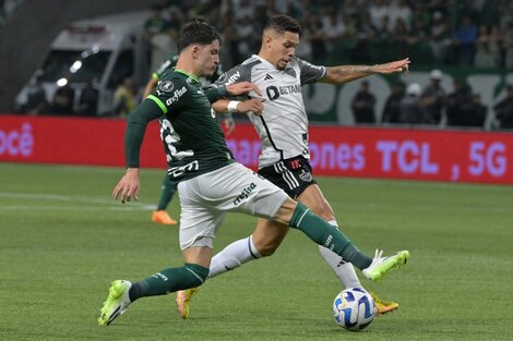 Atlético Mineiro y Palmeiras no se sacaron ventajas (Fuente: AFP)