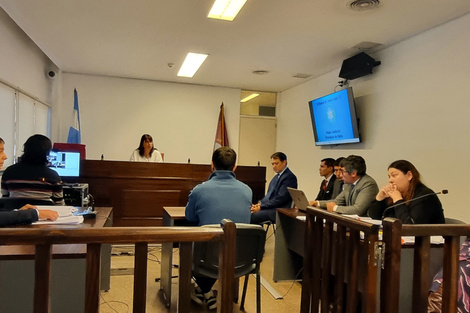 Audiencia con la jueza María Victoria Montoya Quiroga