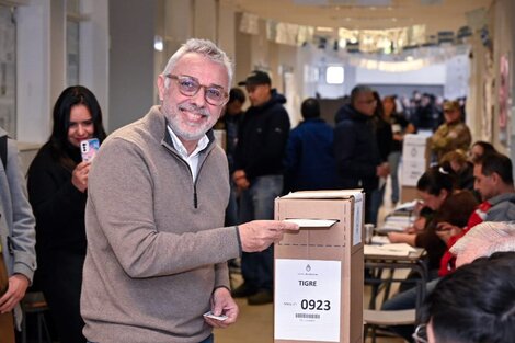 Julio Zamora, intendente de Tigre