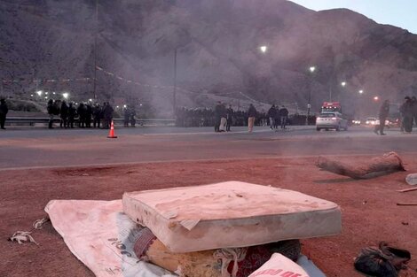 Gerardo Morales movilizó a Infantería para levantar acampe del Malón de la Paz en Purmamarca 