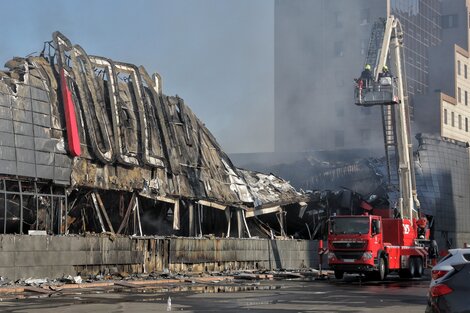 Odesa bajo fuego desde el mar Negro. (Fuente: AFP)