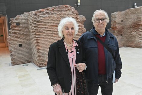 Estela de Carlotto y Adolfo Pérez Esquivel