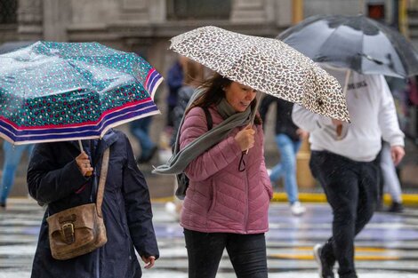 Rige una alerta por tormentas fuertes para el AMBA. 