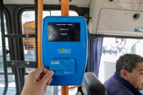 Tarjeta SUBE: lanzan prueba piloto para acreditar la carga virtual dentro de los colectivos