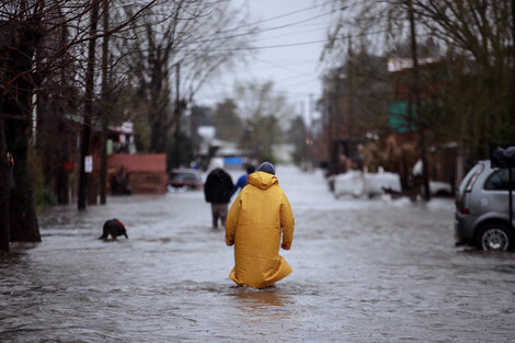 El temporal provocó fuertes inundaciones.