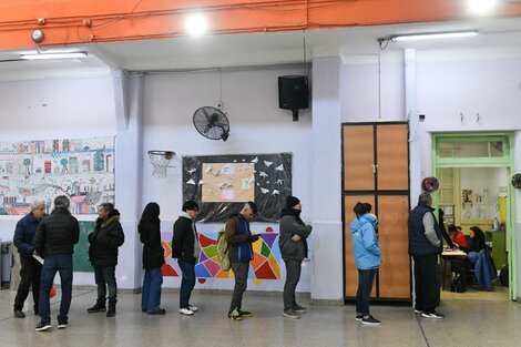 Una vez finalizado el horario de votación, no se puede sufragar