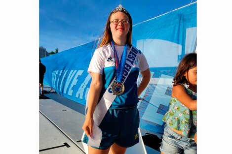 Natación artística: la argentina Martínez Ranceze se destacó en Estados Unidos