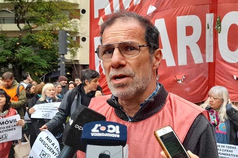 Juan Pablo Casiello, secretario general de Amsafé Rosario