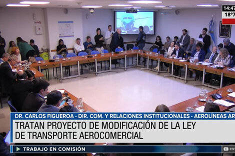 Diputados avanza en la reforma de la Ley de estatización de Aerolíneas Argentinas