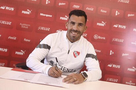 Carlos Tevez: "Está en juego mi apellido, voy a dar la vida por Independiente"