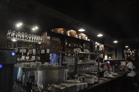 Bar Blanco, uno de los históricos bodegones rosarinos.