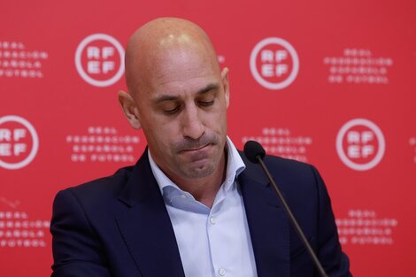 Luis Rubiales adelantó que renunciará a la Federación Española de Fútbol