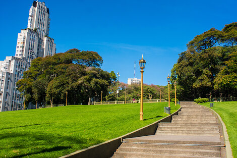 Plaza San Martín, ayer y hoy