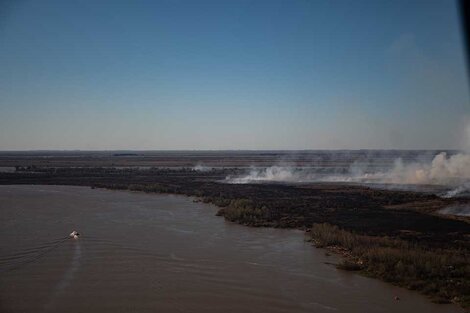 Desde junio de 2020 se viene produciendo “una quema indiscriminada” en todo ese territorio. (Fuente: Télam)