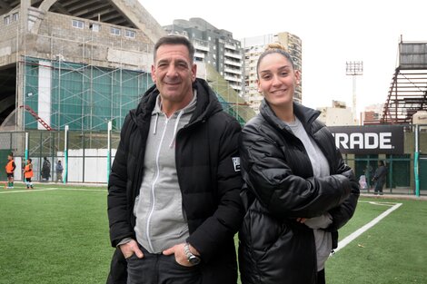 La familia que está atravesada por los colores argentinos