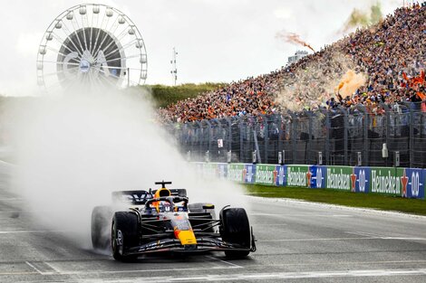 Fórmula 1: Verstappen ganó una carrera alocada bajo la lluvia en Países Bajos