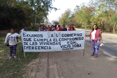 Cacicas de Tartagal reclamaron agua y viviendas