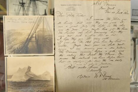 A 111 años del hundimiento del Titanic muestran la fotografía del iceberg que lo hundió
