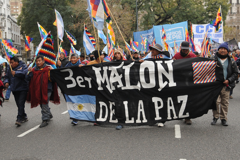 Malón de la Paz: "Seguimos esperando que la Corte y el Congreso intervengan"