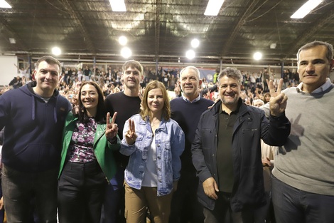 Todos unidos: el peronismo va por la intendencia platense. 