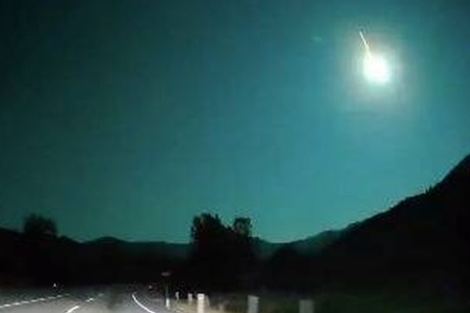 Los impactantes videos que dejó el meteorito en Turquía 