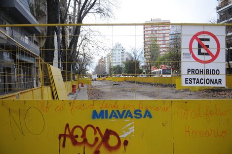 Caballito: La Justicia volvió a suspender las obras del Parque Lineal Honorio Pueyrredón