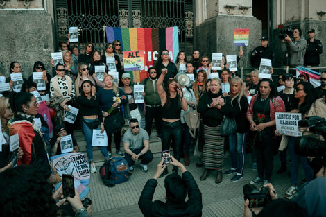 Justicia por Alejandra Ironici, militante por los derechos de las personas trans. (Fuente: Titi Nicola)