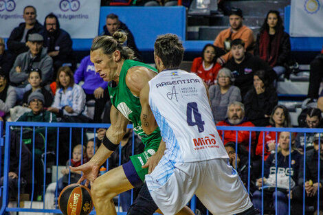 Walter Hermann, exNBA y medalla de oro en Atenas 2004 con la Selección. (Fuente: Prensa Maxibásquet)