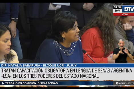 Diputados comienza a tratar Proyecto sobre Capacitación obligatoria en Lengua de Señas para funcionarios