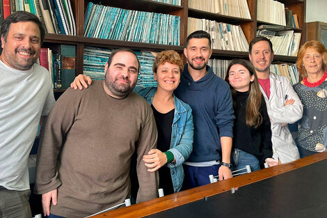 Guillermo Videla-Richardson (Fleni), Matias Pidre (IBBM, CONICET-UNLP), Marianela Candolfi, Jorge Peña Agudelo, Melanie Perez Kuper, Alejandro Nicola Candia y Adriana Seilicovich