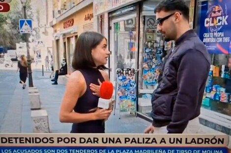 Agresión sexual en directo: detenido por tocar el culo a una periodista