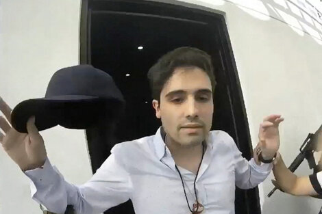 Guzmán López al momento de su detención en 2019.
