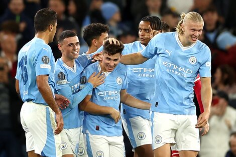 Champions League: dos goles y gran actuación de Julián Álvarez para la victoria del City