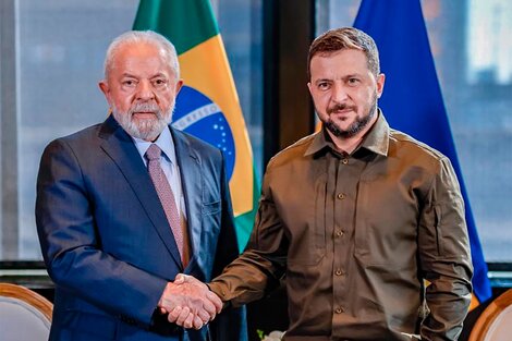 Lula y Zelenski rompieron el hielo pero mantienen sus posturas frente a Rusia