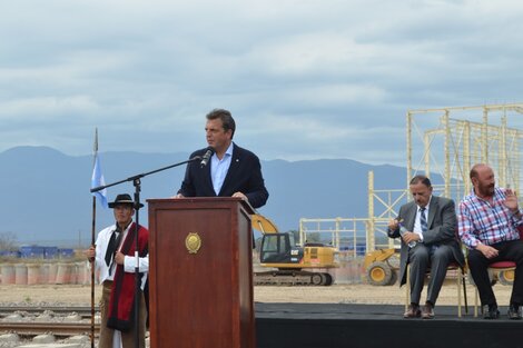 Massa anunció en Salta medidas energéticas para las provincias del Norte Grande.