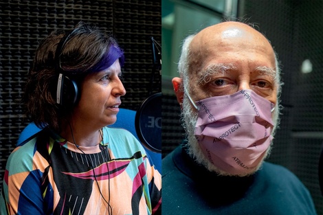 María Pía López y Alejandro Kaufman.