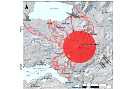 Alerta en Chile por la actividad del volcán Villarrica