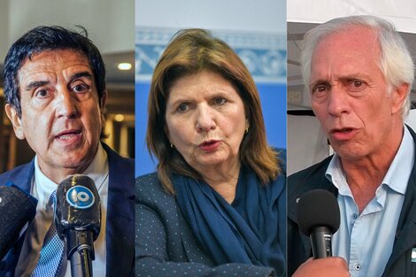 Melconian, Bullrich y "Willy" Bernaudo, que pasó de criticar las retenciones a decir que seguirán