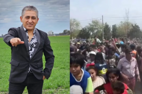 Desborde en el funeral de Huguito Flores: los fanáticos terminaron a las corridas