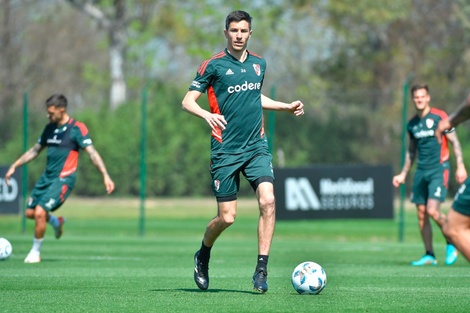 River continúa su preparación para el Superclásico.