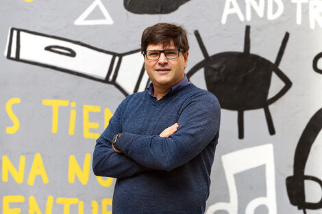 El investigador Gustavo Rodríguez. (Fuente: Camila Casero)