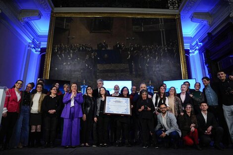 Cecilia Moreau distinguió al Equipo Argentino de Antropología Forense por su aporte a los derechos humanos