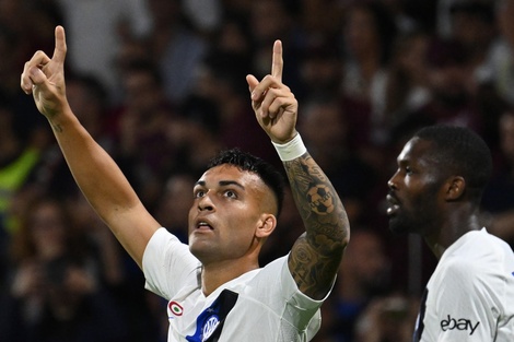 Serie A de Italia: poker de Lautaro Martínez  para el Inter puntero