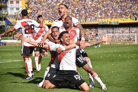 El gol con el que River selló el 2 a 0 ante Boca 