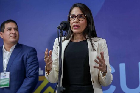 Ecuador: un debate de baja intensidad entre González y Noboa